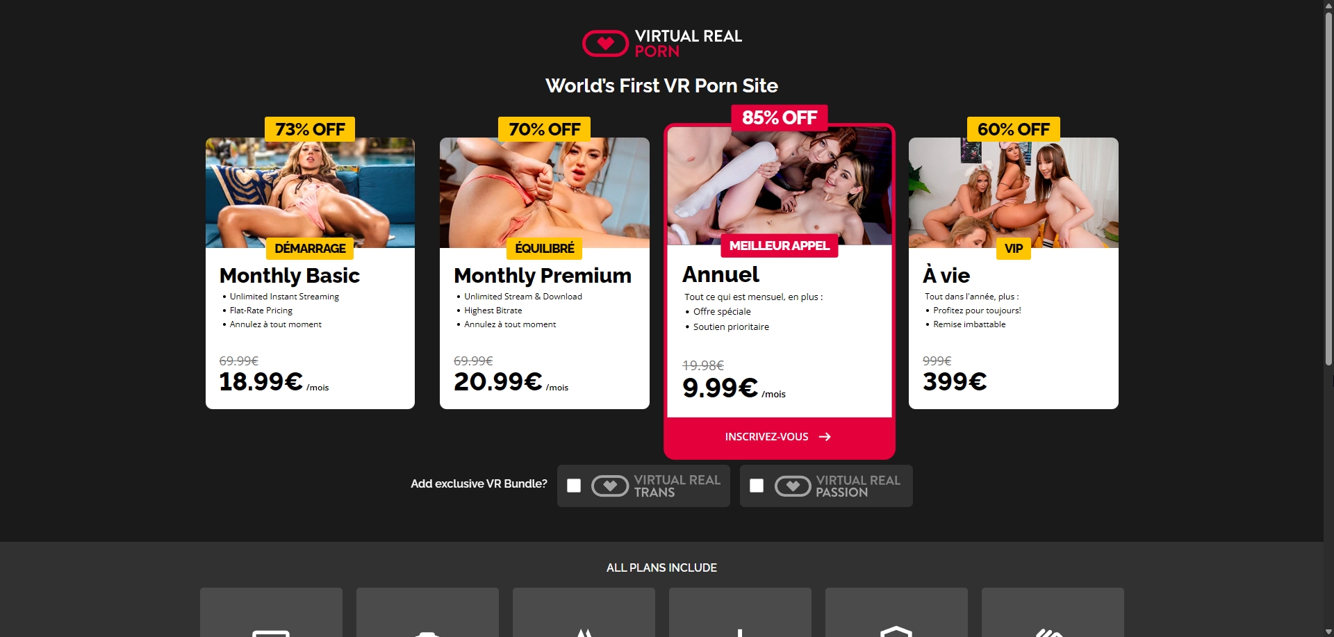 VirtualRealPorn pricing 2026